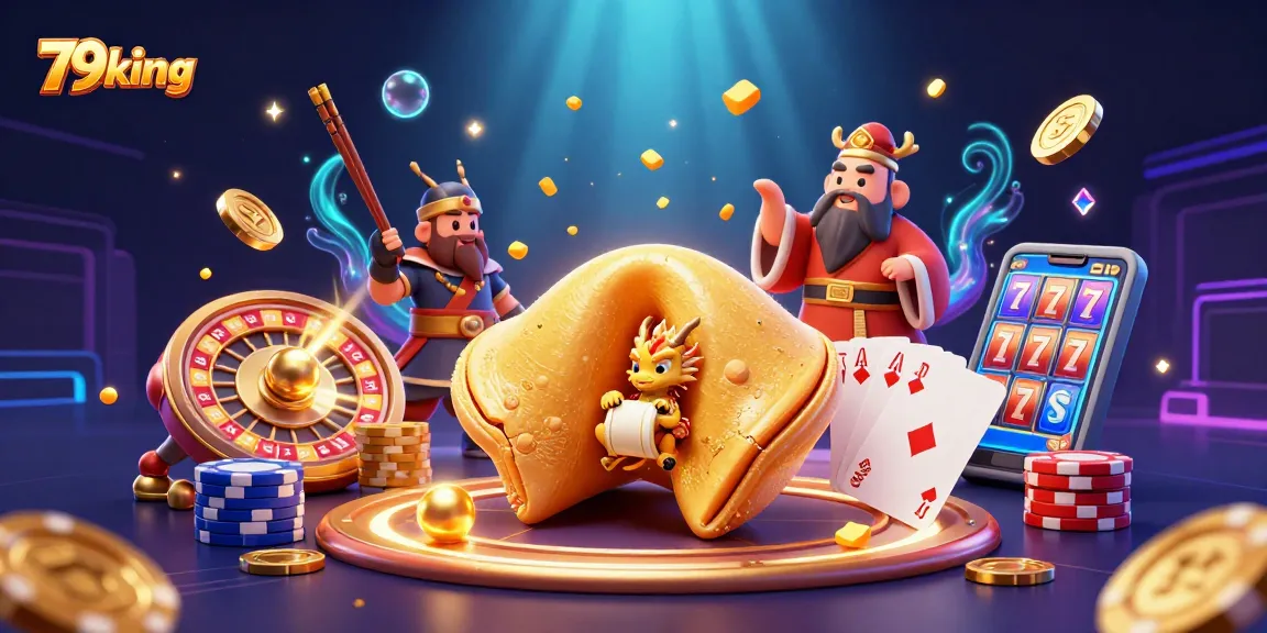 Experience thrilling gameplay with 79king's golden fortune cookie and cascading gaming treasures.
